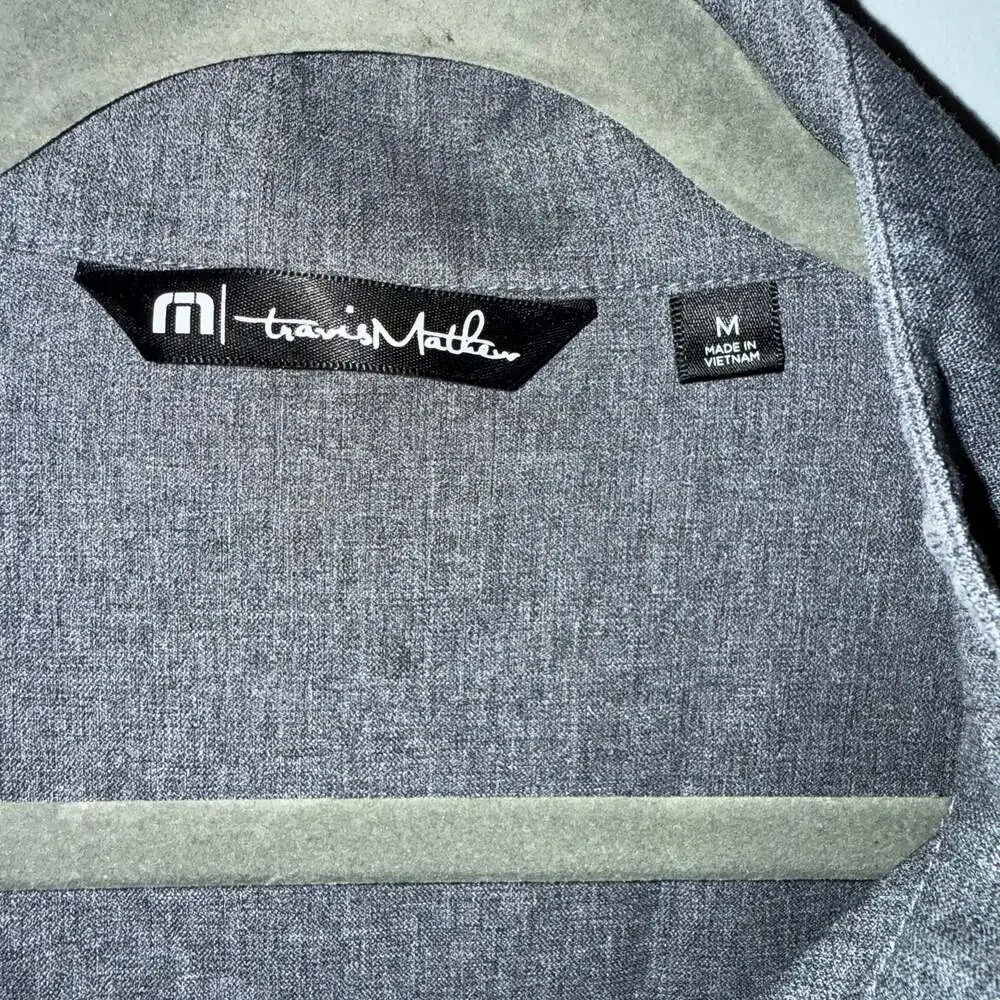 TravisMathew Upgraded Chest Stripe 1/4-Zip Golf Pullover‎